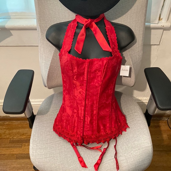 Frederick’s of Hollywood red corset 36 - Picture 1 of 11